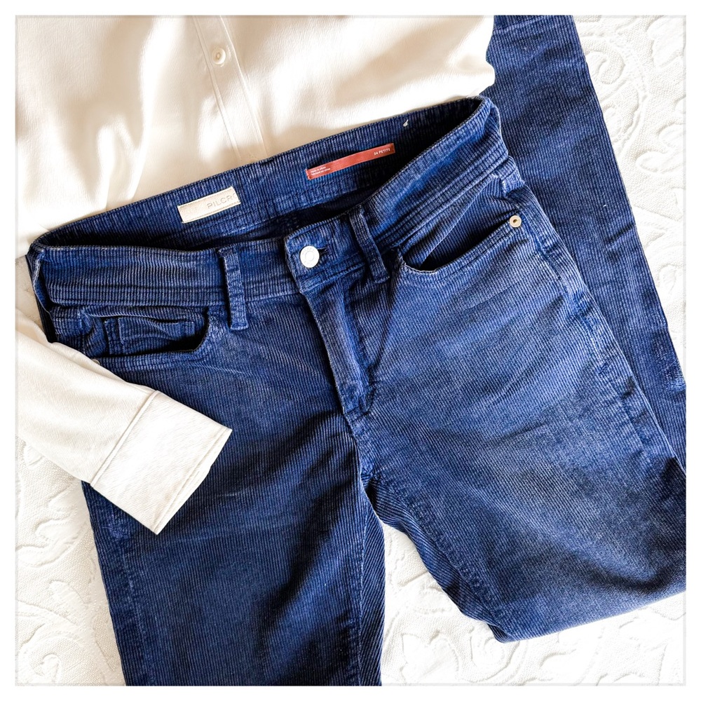Pilcro Navy Corduroy Jeans